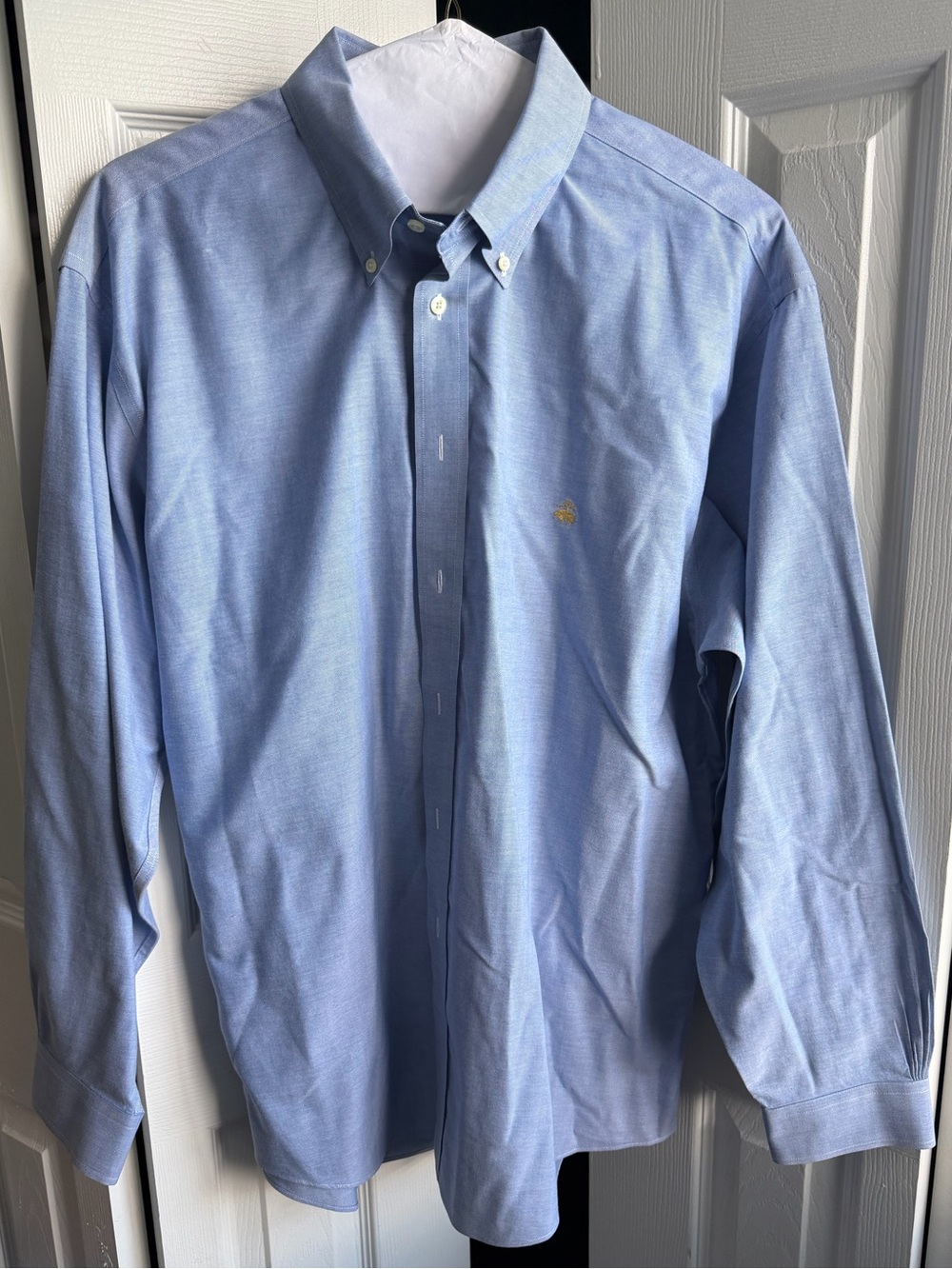 Brooks Brothers Non-Iron XL Light Blue Button-Down Dress Shirt